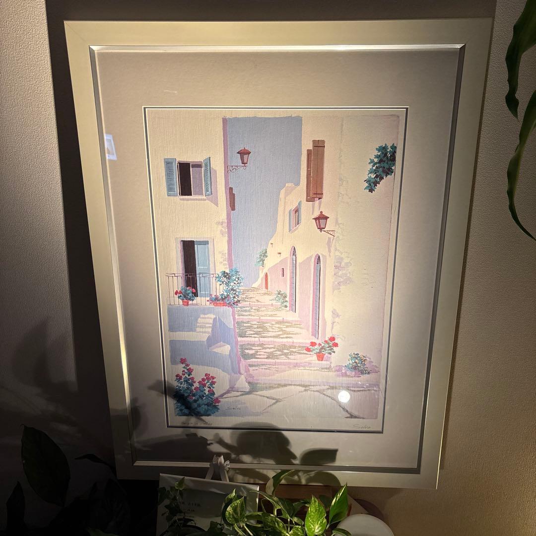 【SALVO サルボ】Borgo in collina (階段)白フレーム