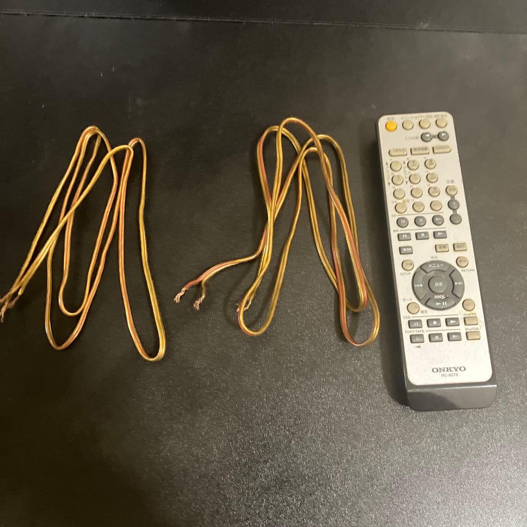 ONKYO X-N7NX D-N7NX ミニコンポ リモコン付き