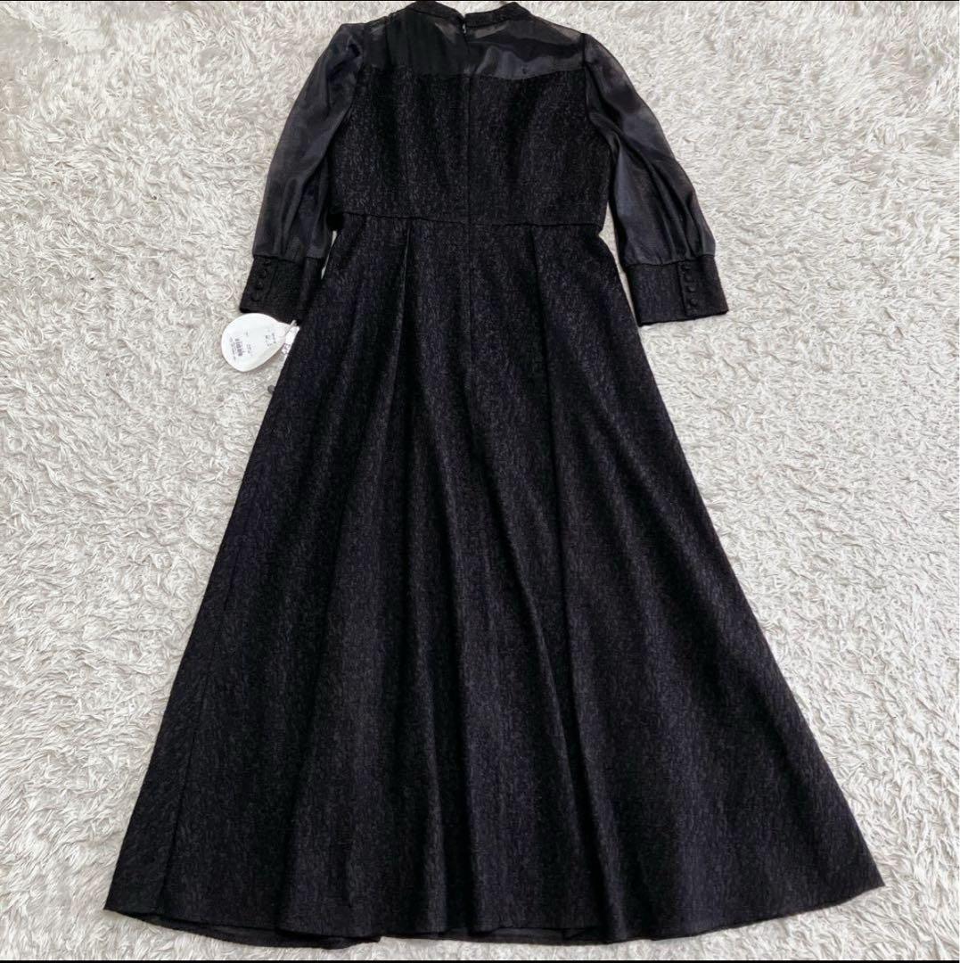 】【Risa新品】フォルムフォルマ ジャガードワンピースドレス M