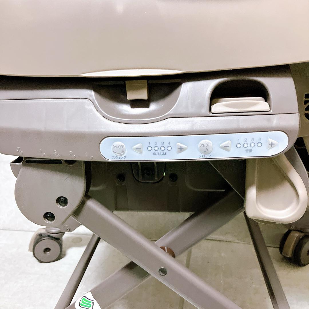 combi ネムリラAT LM 電動ハイローチェア オートスイング ベビーベット