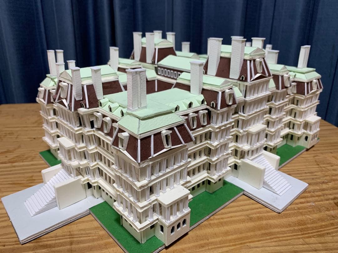 アイゼンハワー行政府ビル　ペーパークラフト