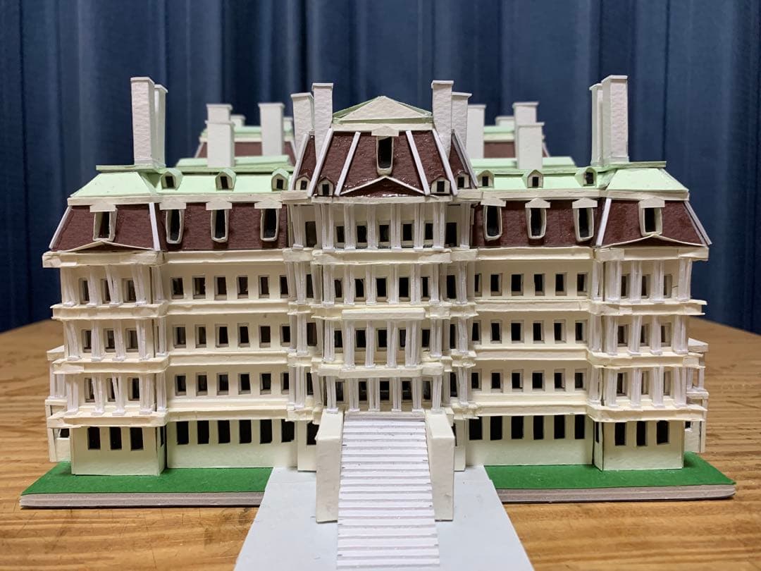 アイゼンハワー行政府ビル　ペーパークラフト