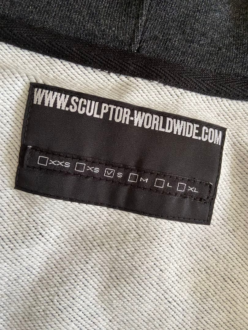 【SCULPTOR】Bad Seed Jewel Hooded Zip-Up