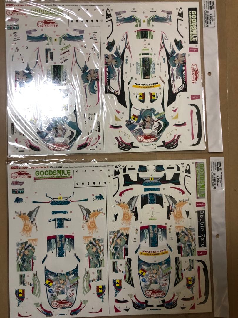 GOODSMILE RACING 初音ミク デカール 1/24グッドスマイル