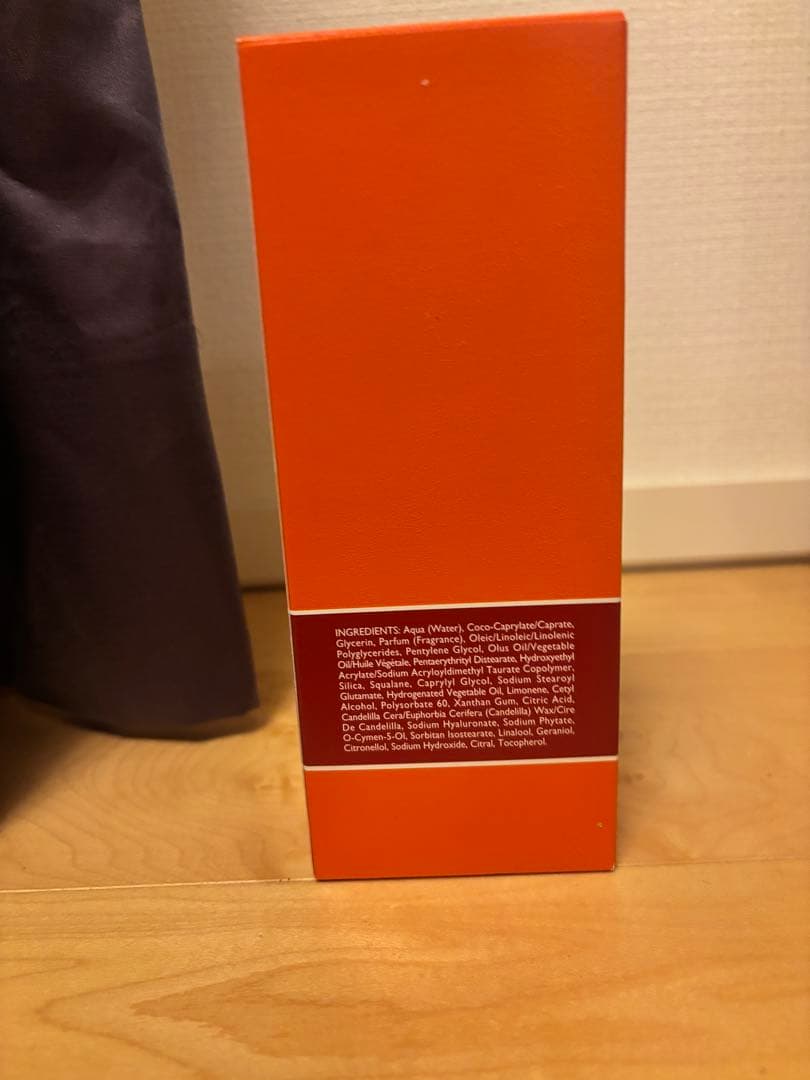 HERMÈS ボディローションオー ドゥルバーブエカルラット 200ml 箱付き