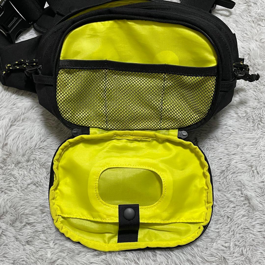 Hugoo ヒップシート　ウエストポーチ　ナイロン　コーデュラ　出産祝い