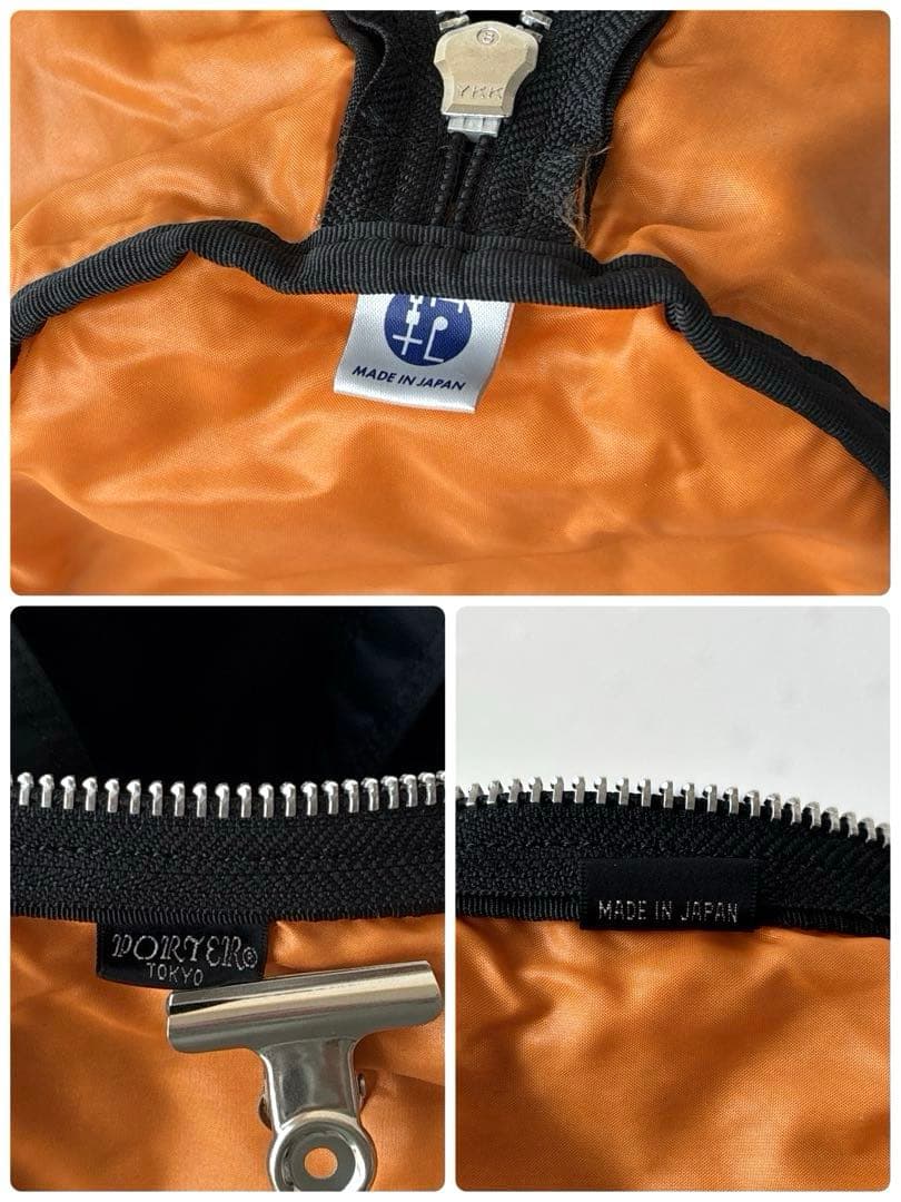 【未使用級】廃盤品　PORTER タンカー ドラムバッグ S ミニボストン