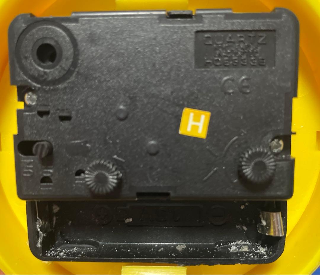 ジャンク品 まめゴマ 置時計 サンエックス レトロ