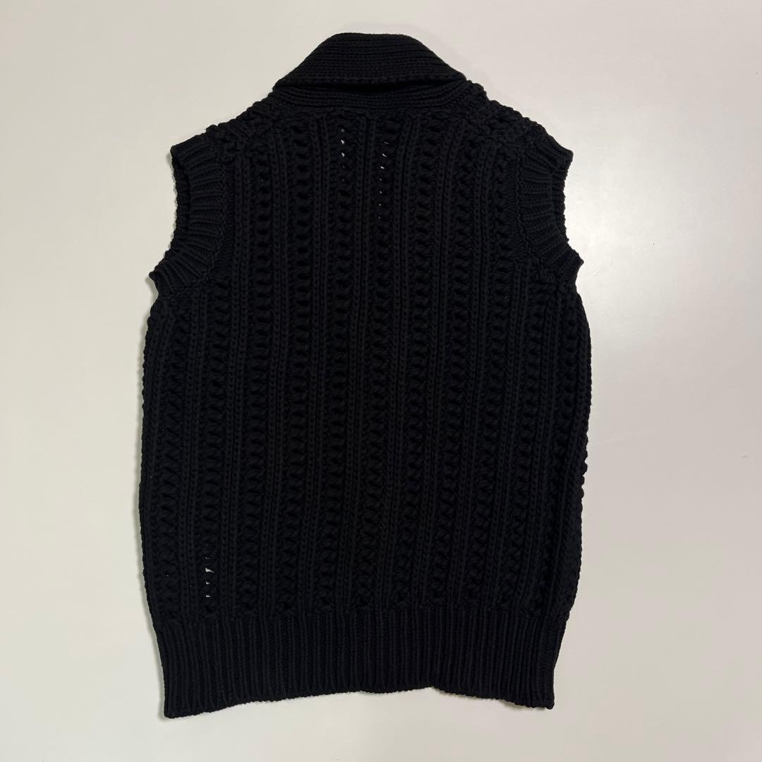 Ann demeulemeester ニットベスト セーター ブラック XS