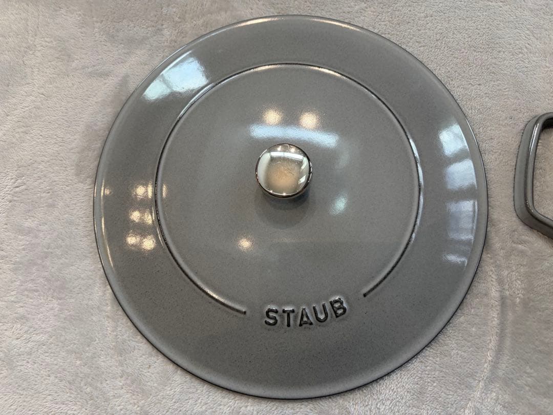 【本日のみ値下げ】 STAUB ストウブ　ブレイザー　ソテーパン　28cmグレー