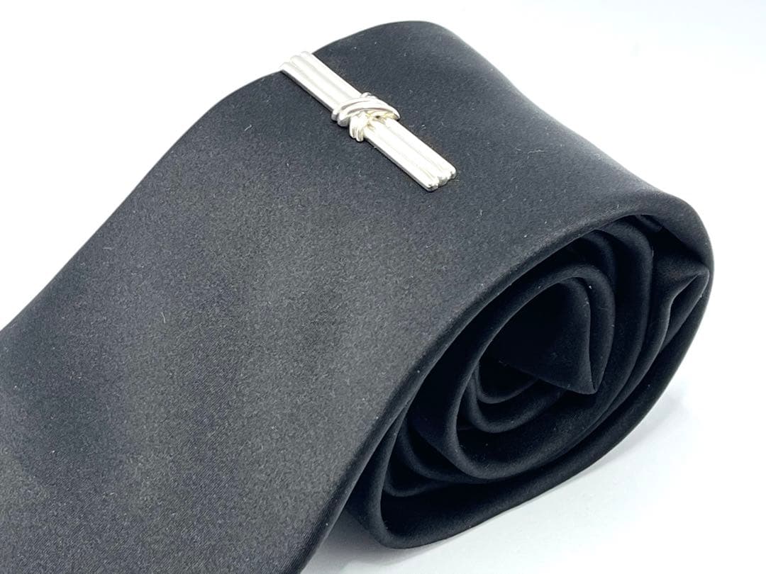 h588 美品　ティファニー　1992 シグネチャー　ネクタイピン　925