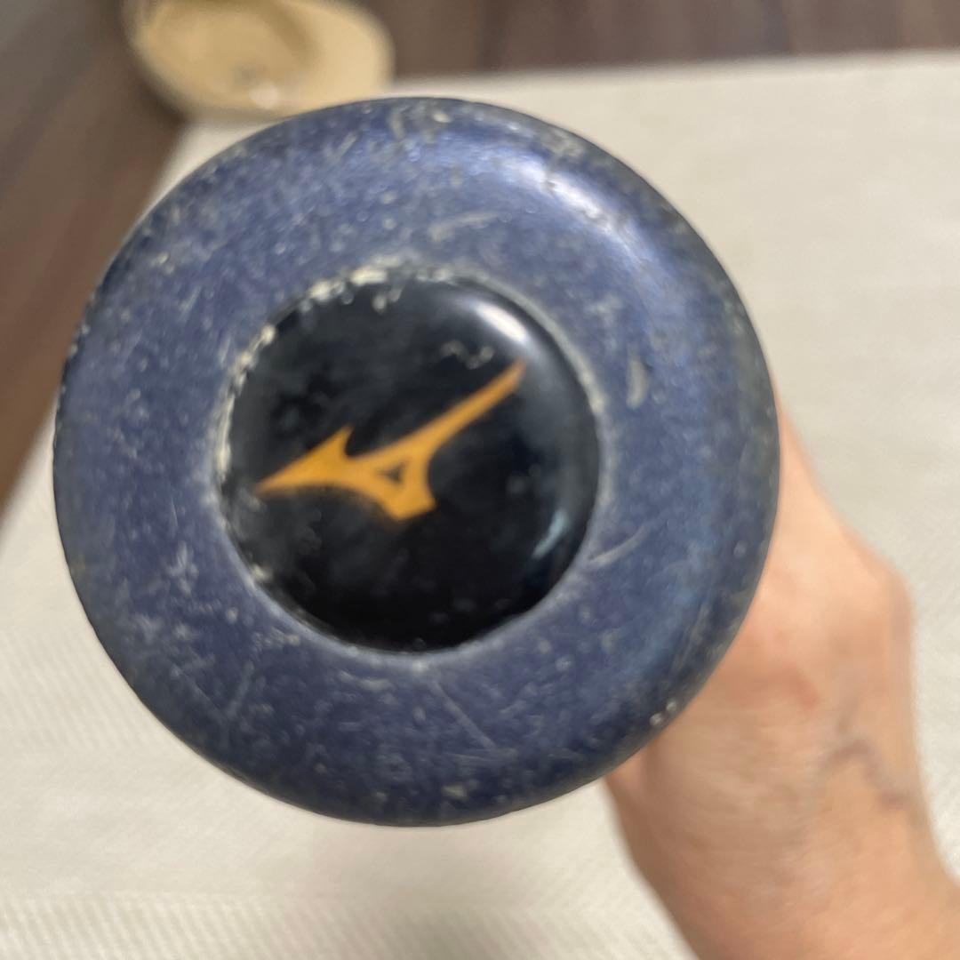 ビヨンドマックスレガシー 軟式バット Mizuno ネイビー長さ76センチ