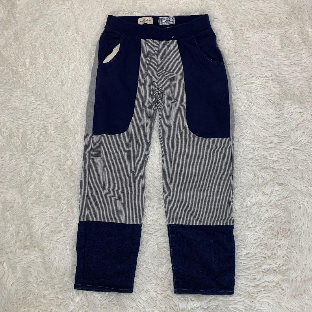 マスターキー　再構築　スウェットパンツ Lヒッコリー DUFFER