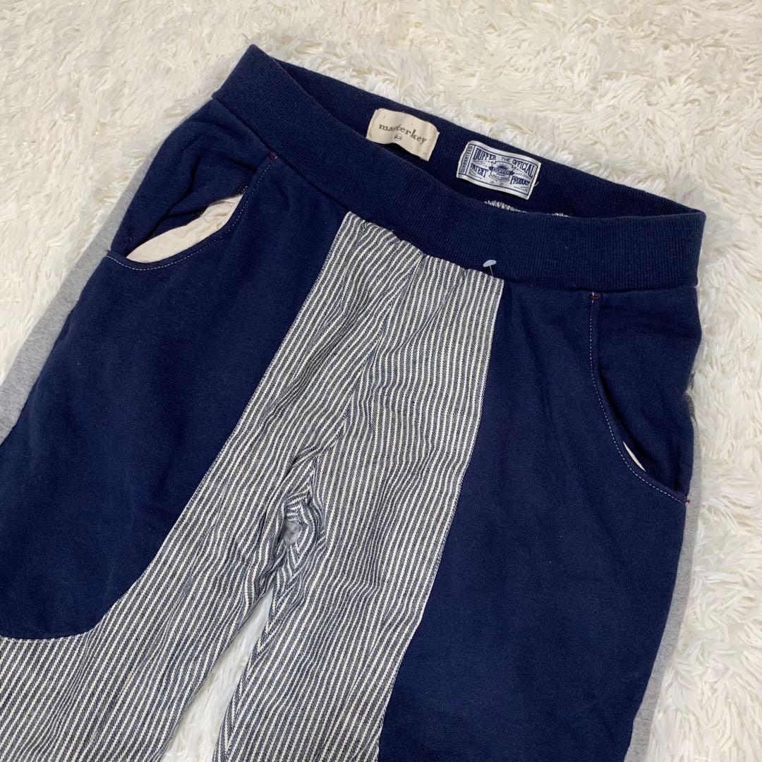 マスターキー　再構築　スウェットパンツ Lヒッコリー DUFFER