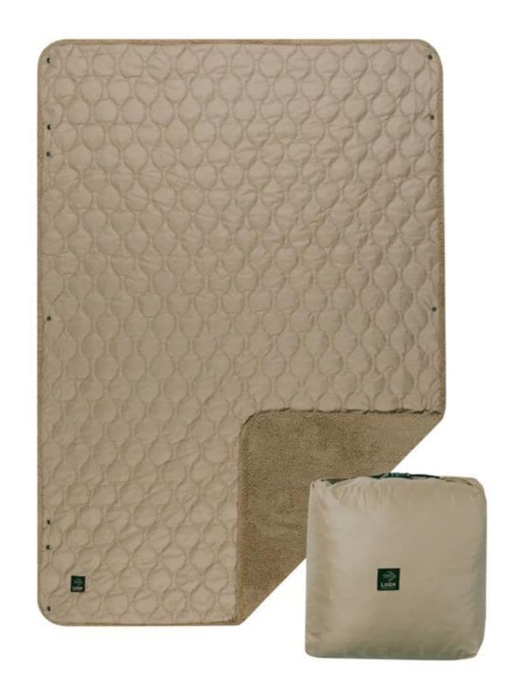 LUGH 魔法瓶ブランケット 新6層 グラフェン Lサイズ ウォルナット