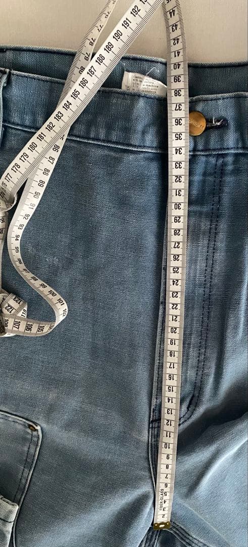 90s USA製 希少カラー　カーハート Carhartt ダブルニー ワーク