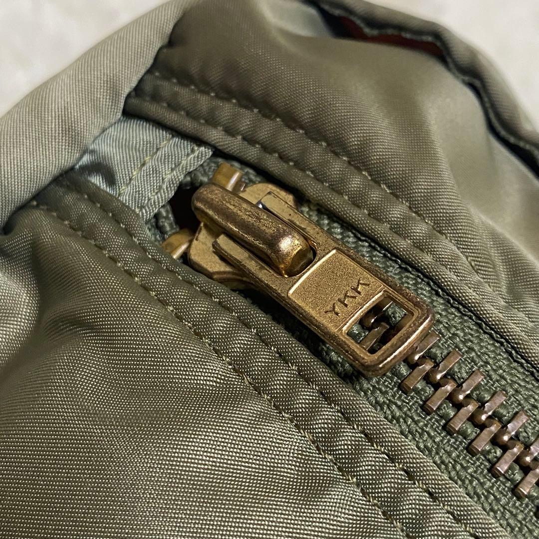 ✨美品✨PORTER タンカー ミニボストンバッグ セージグリーン S