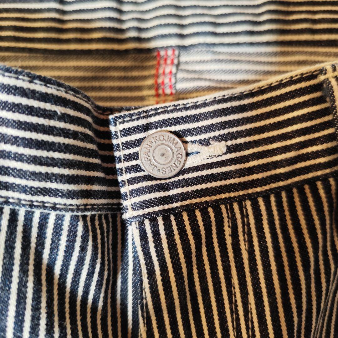 ★美品★ KOJIMA GENES 児島ジーンズ ヒッコリー ペインターパンツ