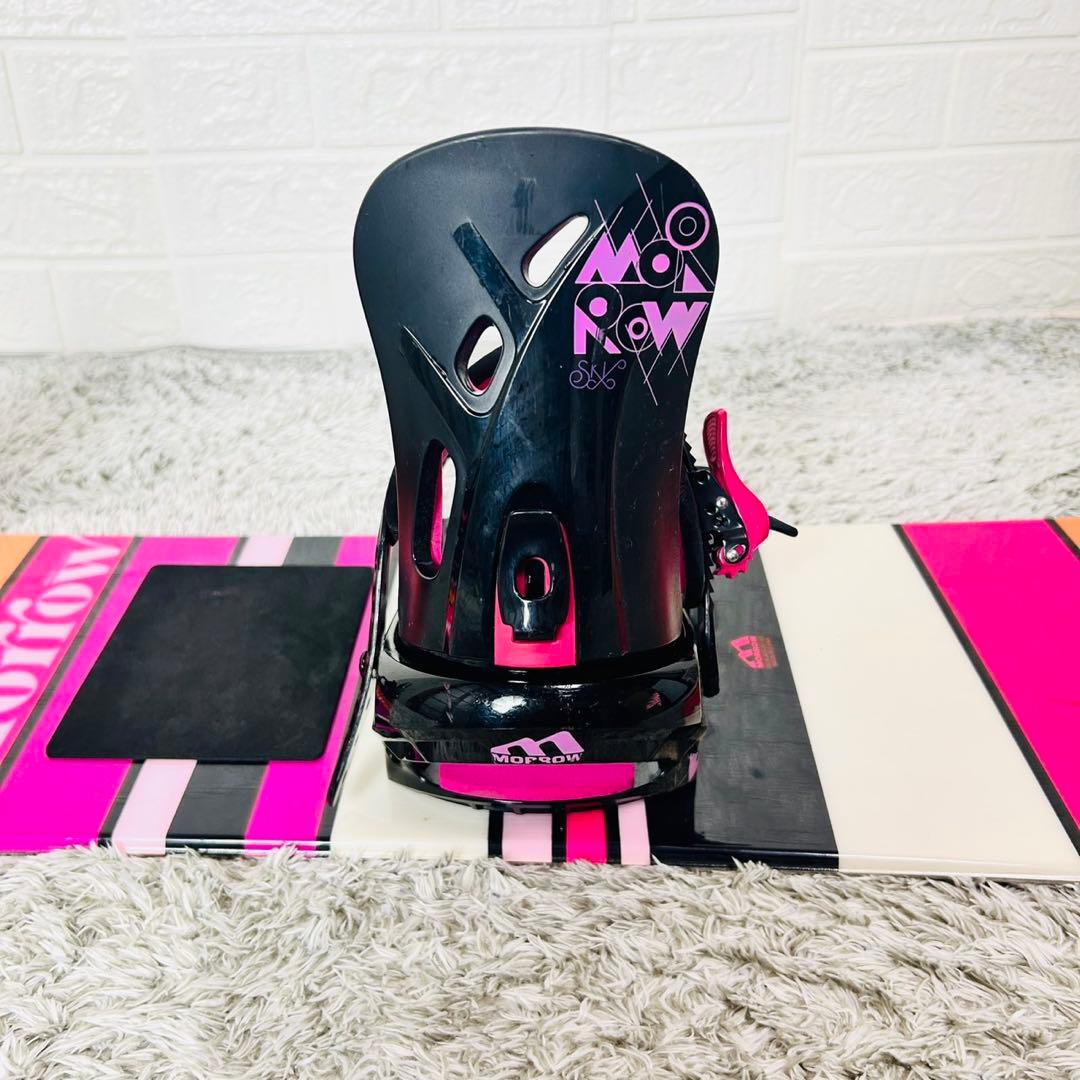 【初心者おすすめ】Morrow レディース スノーボード セット 140cm