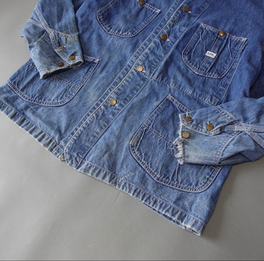 50〜60s Lee 91-J デニムカバーオール USA製 ヴィンテージ