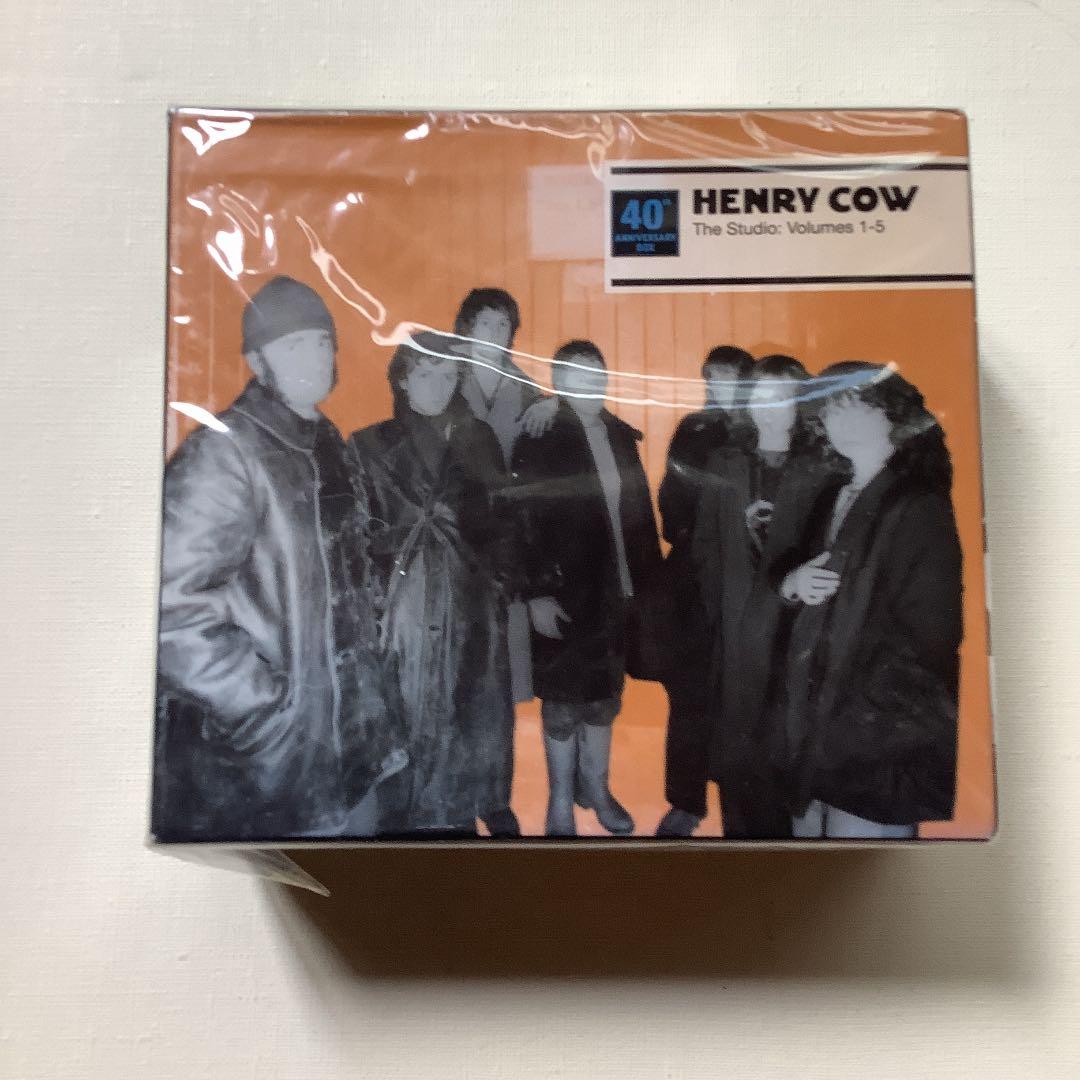 ヘンリーカウ　　スタジオvolume 1〜5