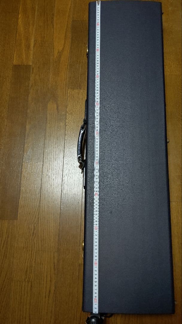 値下げ三味線ケース付き　皮破れあり、ジャンク扱い　検　紅木　和楽器　清元　長唄