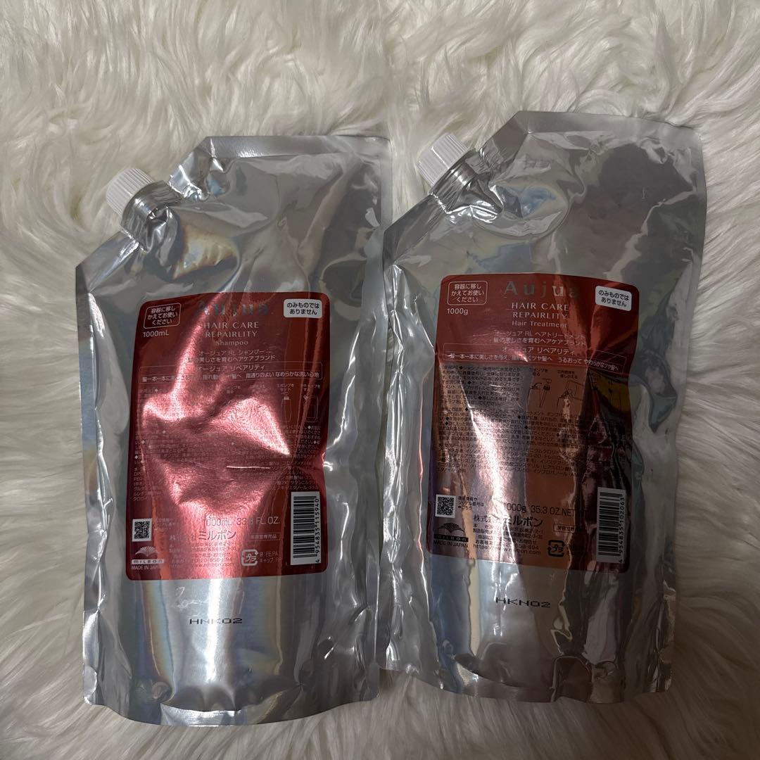 Aujua ヘアケア リペアリティ シャンプー・トリートメント セット
