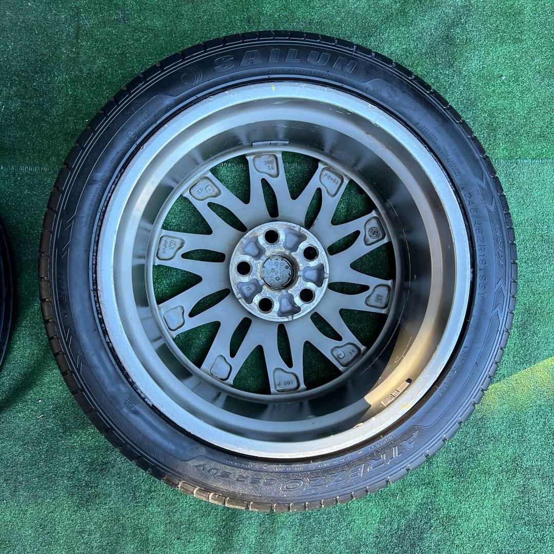 レクサスLS460 LS600H純正19インチホイール／タイヤ