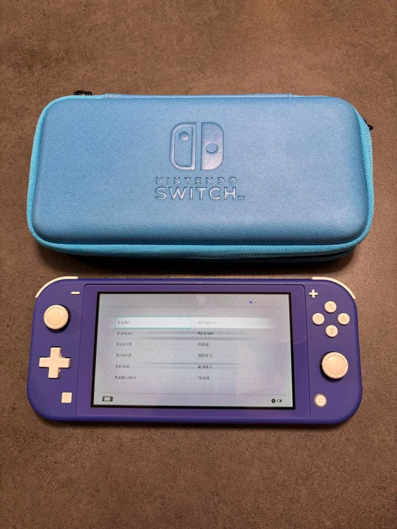 【ジャンク】Nintendo Switch Lite HDH-001 カバー付き