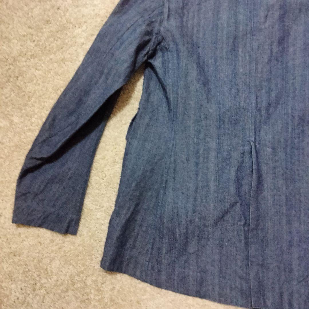 [美品】MARC LE BIHAN マルクルビアンデニム地テーラードジャケット1