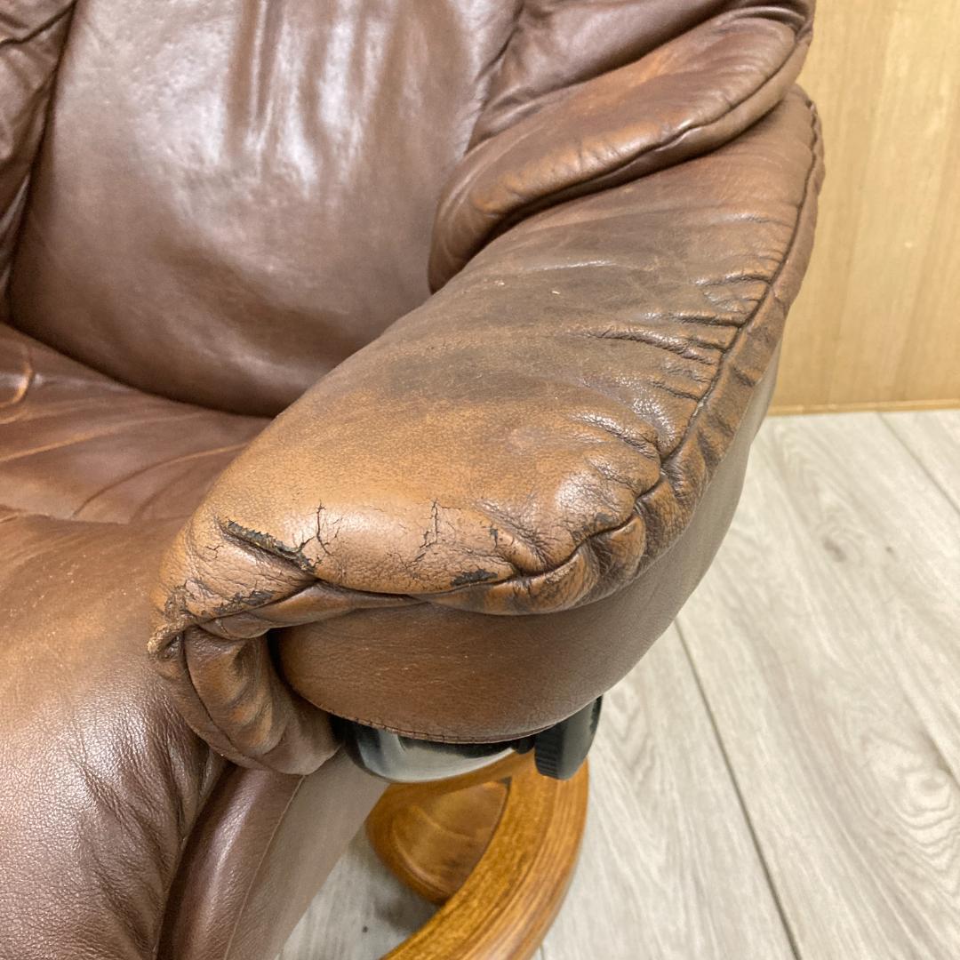 エコーネス 　ストレスレスチェア　 リクライニングチェア 　ソファ　 本革