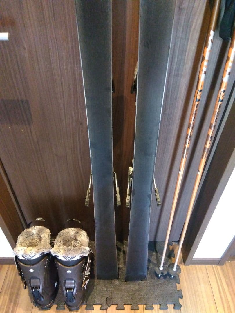 高級【ハイエンド】HEAD 学生・男女兼用 スキーセット メンテ・WAX済み✔