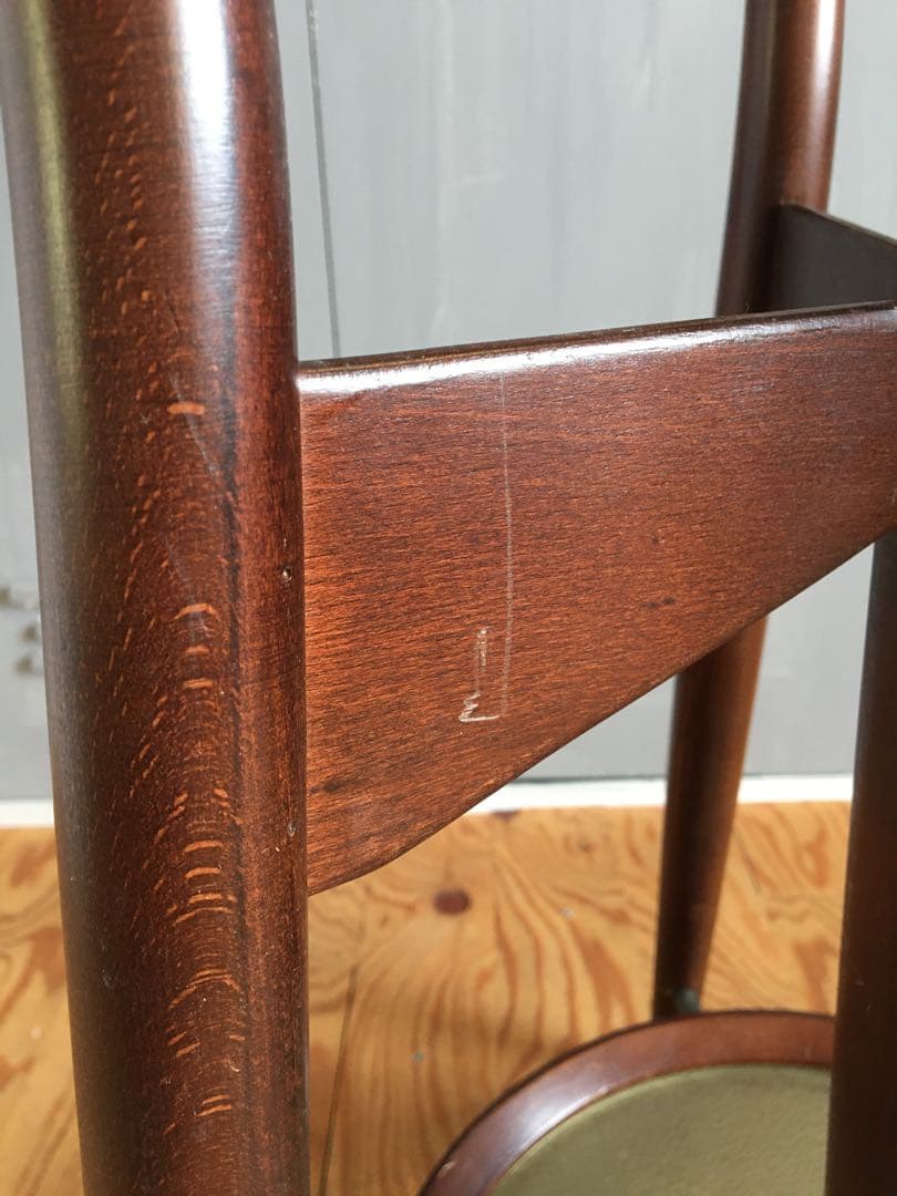 秋田木工 ポールハンガー コート掛け ビンテージ カリモク キツツキ 柏木工