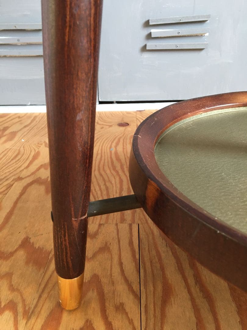 秋田木工 ポールハンガー コート掛け ビンテージ カリモク キツツキ 柏木工