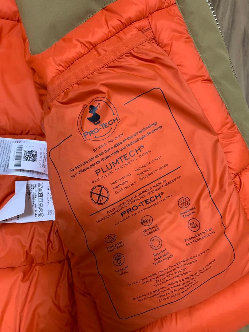 新品 完売品 SAVE THE DUCK 防水アウター　PRO TECH