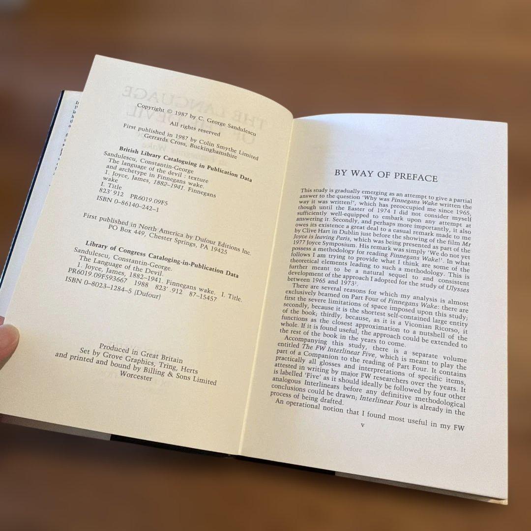 洋書 The Language of the Devil by Sandulescu