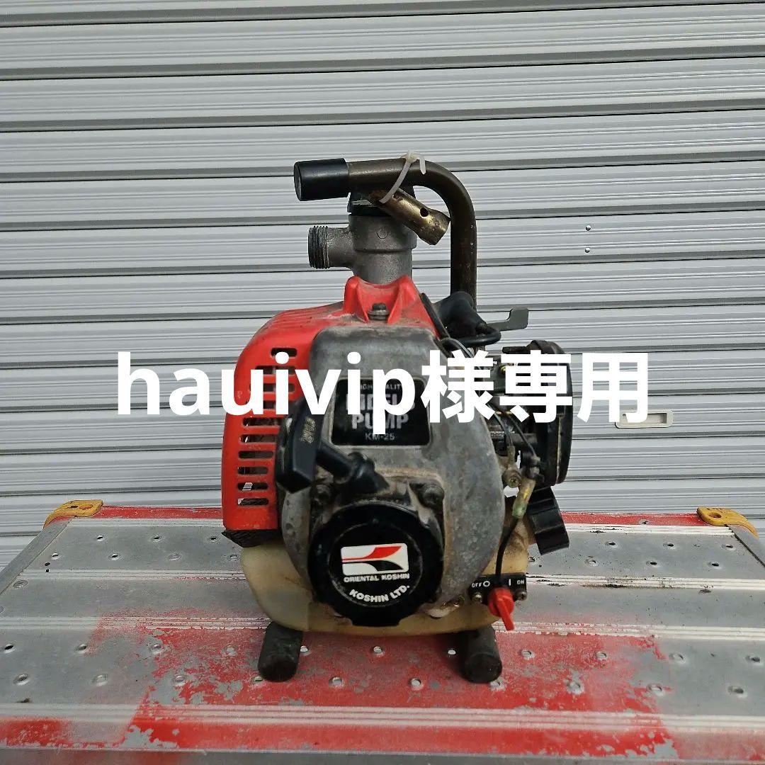 hauivip　実働品　エンジンポンプ　HIDELS PUMP KM-25