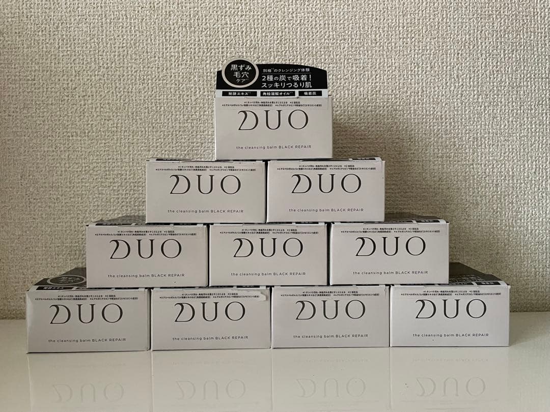 ♪ デュオ ザ クレンジングバーム ♪ ブラックリペア 90g 10個