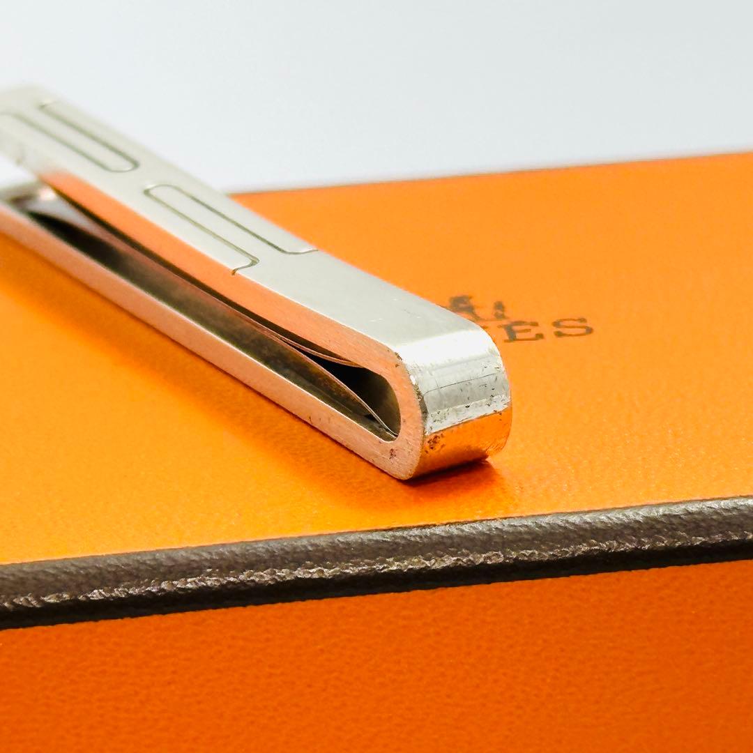 HERMES　エルメス　Hロゴ　シルバー　ネクタイピン　タイピン　Ag925