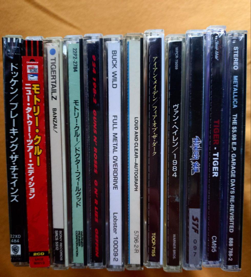 ヘヴィメタル　LAメタル スリージーメタル　CD まとめ売り