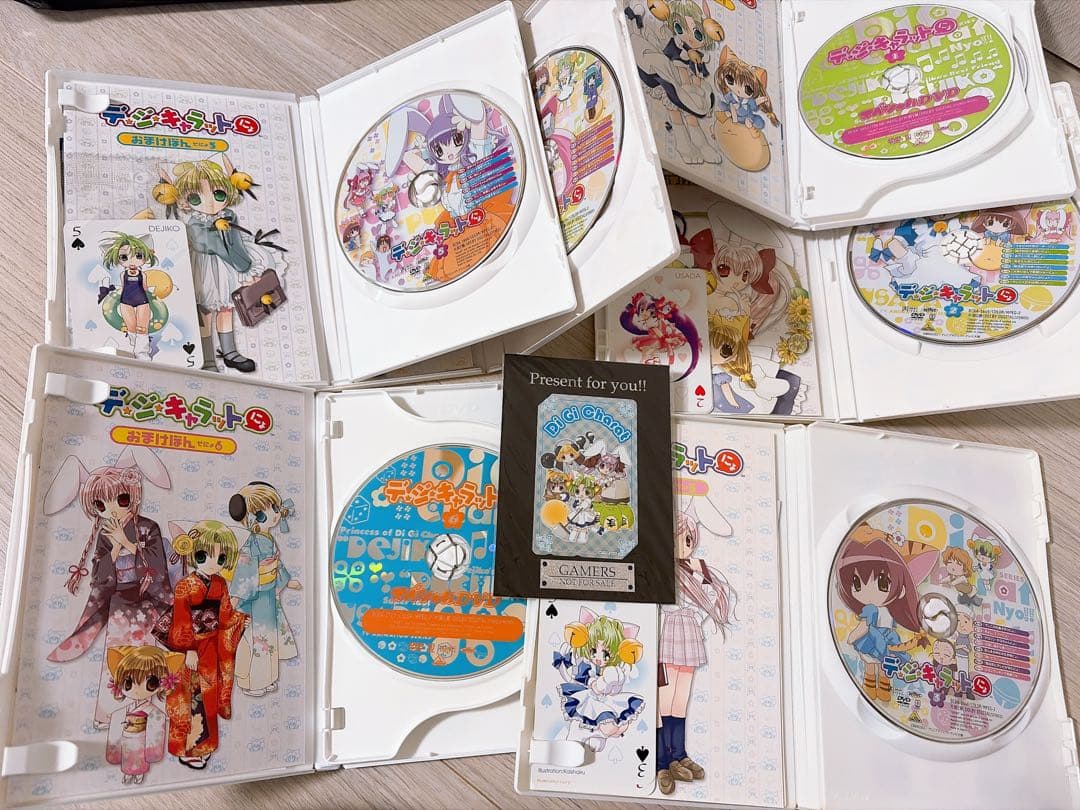 Di Gi Charat デ・ジ・キャラット　DVD 全巻セット　特典付き