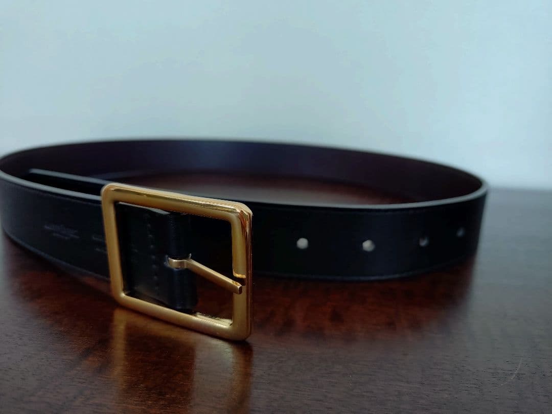 【美品】ドゥーズィエムクラス メゾンボワネ レザーベルト