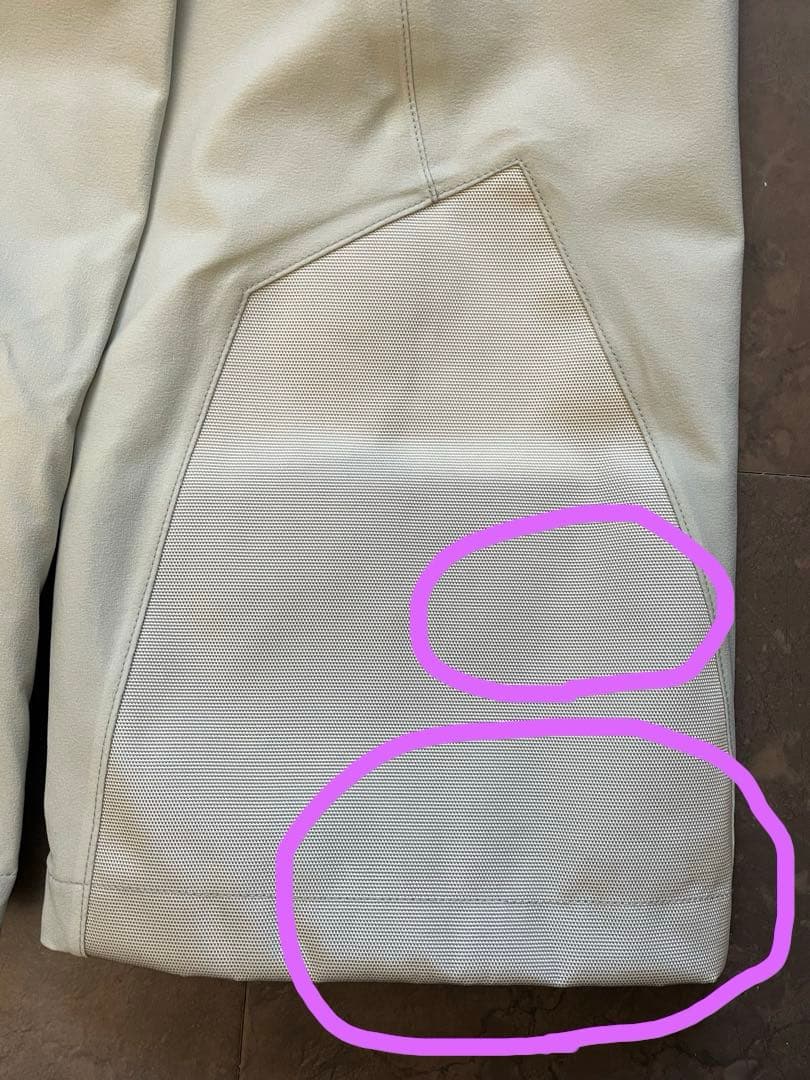 【モンベル】スキーウェア パンツ レディース XS ホワイト