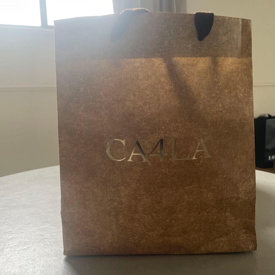 【ほぼ未使用】CA4LA アシンメトリーキャスケットSOMEWHERE F7