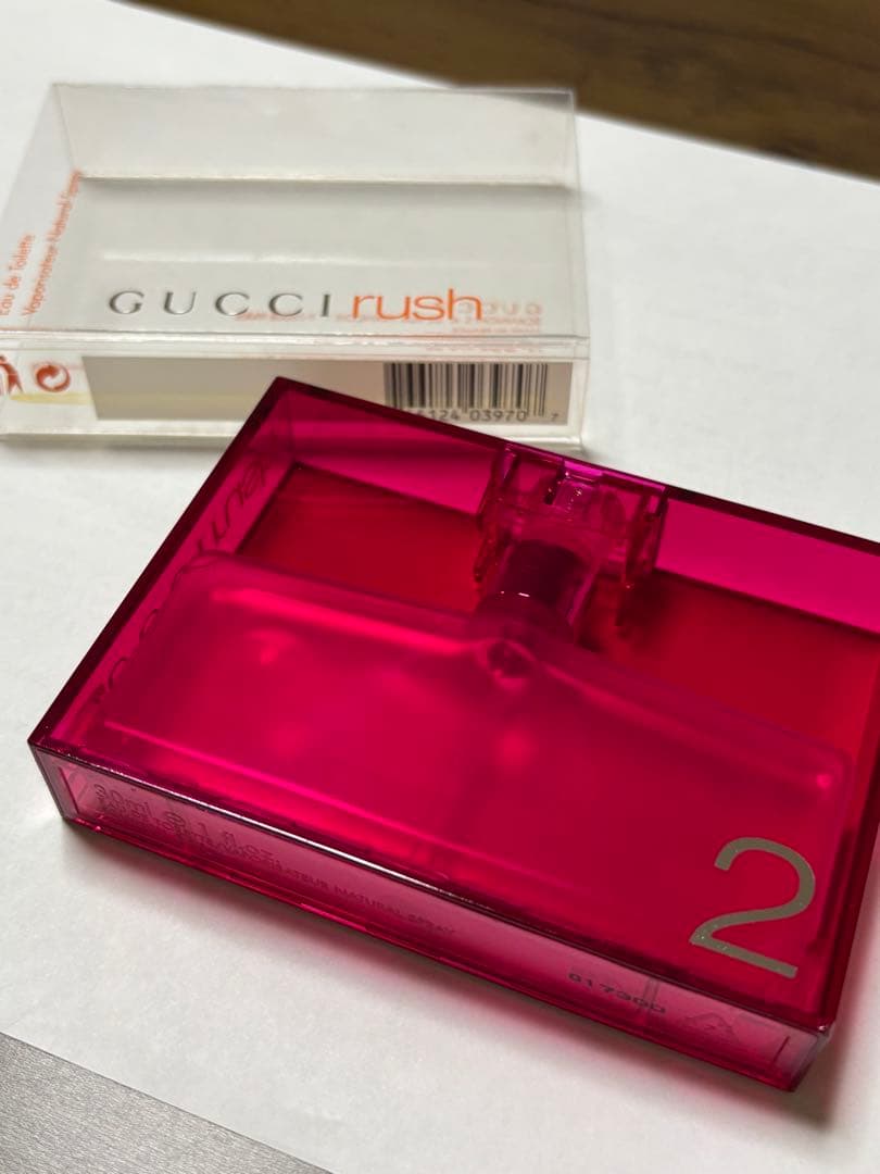 【廃盤】GUCCI rush2 オードトワレ 30ml 香水 残8割