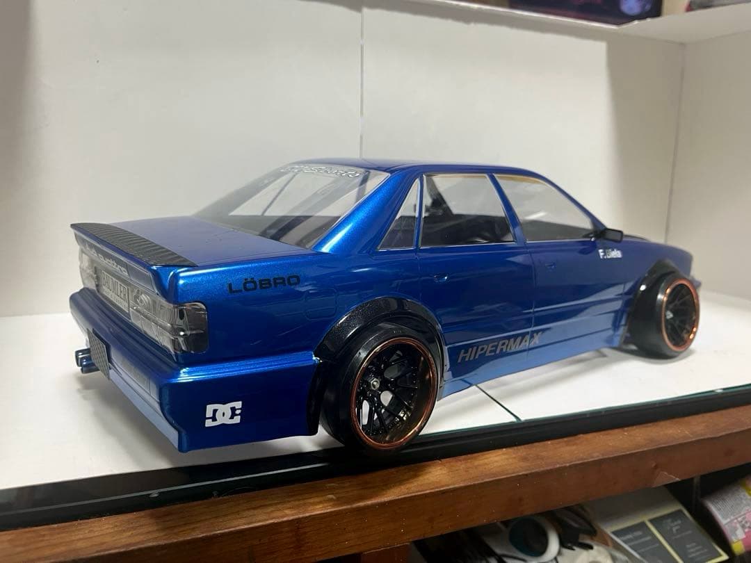 ラジコン タミヤ 1991 アウディV8ツーリング　塗装済みボディのみ