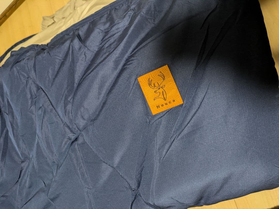 HA1443 未使用 Nuuca 寝袋 デラックス HS-DX-230-90F