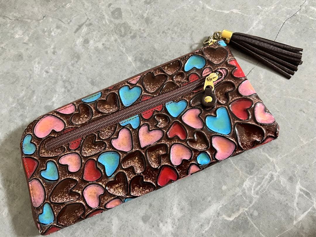 アタオ ATAO 長財布 ジュエルショコラ ハート ハッピーヴィトロ