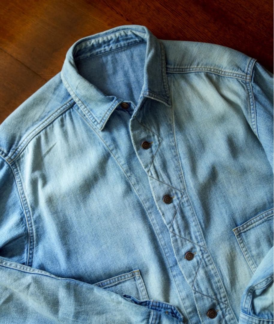 【新品未使用】MAATEE&SONS DENIM SHIRTS COVERALL