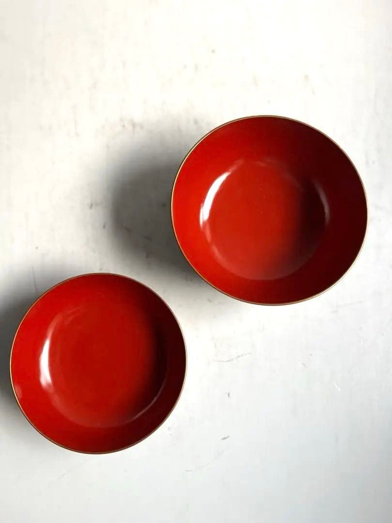 【うさぎ様リクエスト】256 骨董 熨斗紋様吸物椀 4客.419〜2客おまとめ